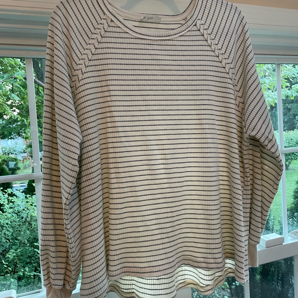Long Sleeve Striped Tshirt